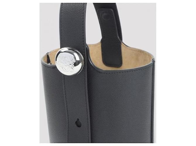 Loewe Mini Pebble Bucket Bag Schwarz - Ansicht 8