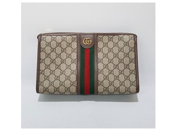 Gucci Clutch GG Supreme Ophidia Multicolore - vista 2