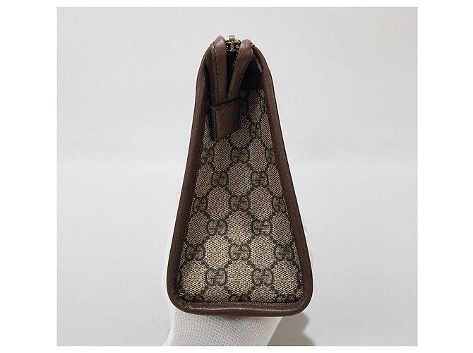 Gucci Clutch GG Supreme Ophidia Multicolore - vista 3