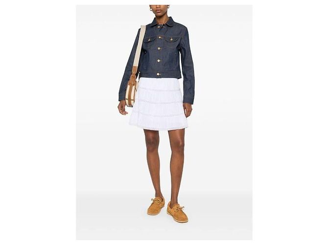 Céline Trucker-Jacke aus Raw Denim - Ansicht 7