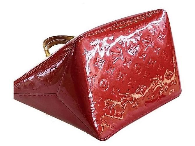 Louis Vuitton Borsa Tote Bellevue Rosso - vista 4