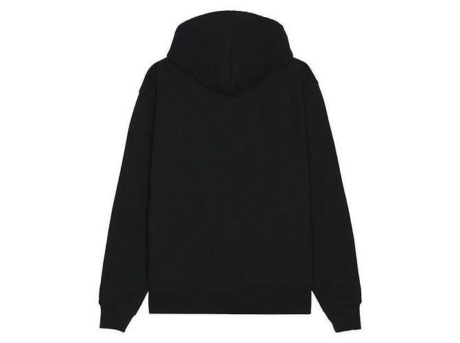 Burberry Moletom com capuz Check Label em algodão com zíper - vista 4