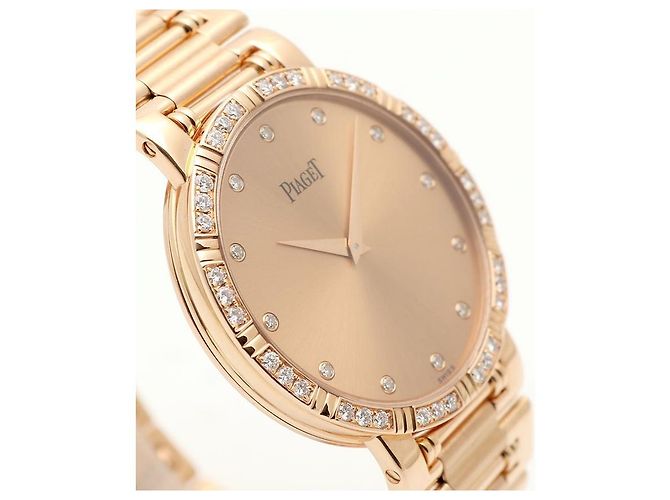 Piaget Dancer Rose Gold Medium Damenuhr, Gold, Diamant, Manuell Pink - Ansicht 12