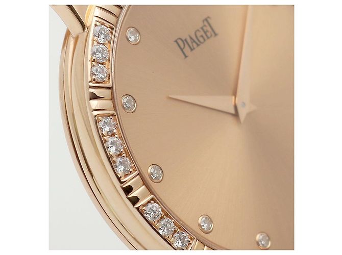 Piaget Dancer Rose Gold Medium Damenuhr, Gold, Diamant, Manuell Pink - Ansicht 14