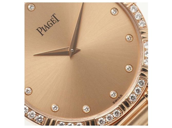 Piaget Dancer Rose Gold Medium Damenuhr, Gold, Diamant, Manuell Pink - Ansicht 15