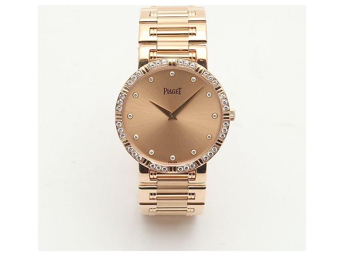 Piaget Dancer Rose Gold Medium Damenuhr, Gold, Diamant, Manuell Pink - Ansicht 16