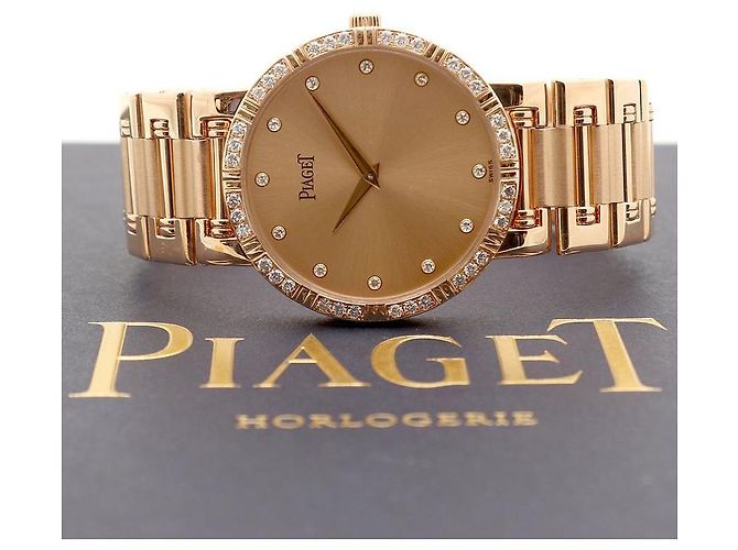 Piaget Dancer Rose Gold Medium Damenuhr, Gold, Diamant, Manuell Pink - Ansicht 2