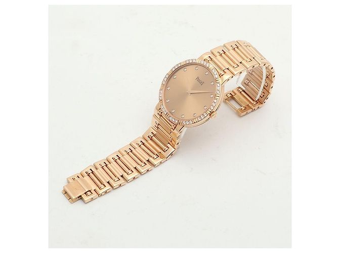 Piaget Dancer Rose Gold Medium Damenuhr, Gold, Diamant, Manuell Pink - Ansicht 22