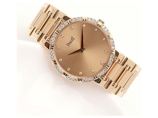 Piaget Dancer Rose Gold Medium Damenuhr, Gold, Diamant, Manuell Pink - Ansicht 24