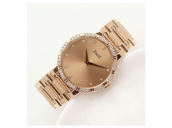 Piaget Dancer Rose Gold Medium Damenuhr, Gold, Diamant, Manuell Pink - Ansicht 25