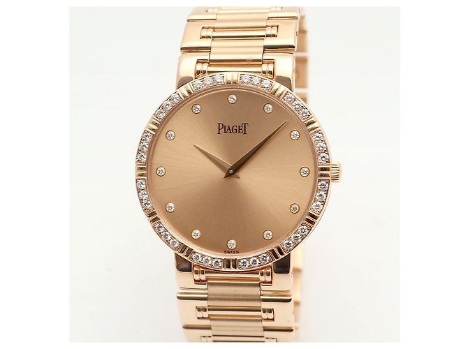 Piaget Dancer Rose Gold Medium Damenuhr, Gold, Diamant, Manuell Pink - Ansicht 9