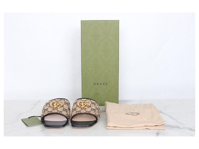 Gucci Sandali Slide Jolly Matelassé Multicolore - vista 2