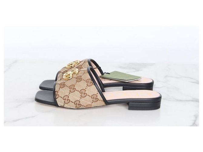 Gucci Sandali Slide Jolly Matelassé Multicolore - vista 3