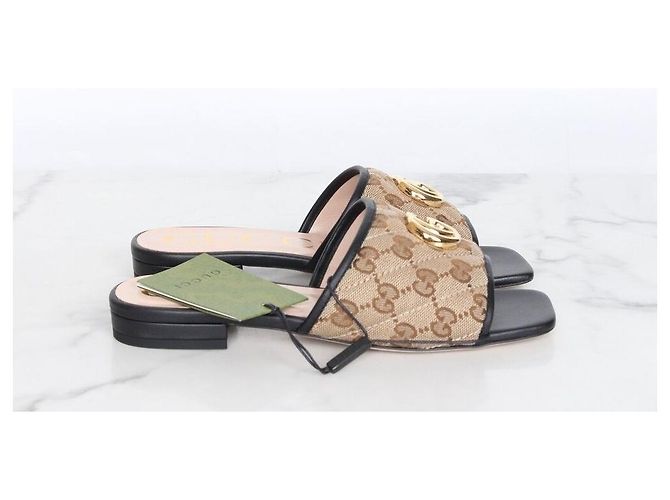 Gucci Sandali Slide Jolly Matelassé Multicolore - vista 4