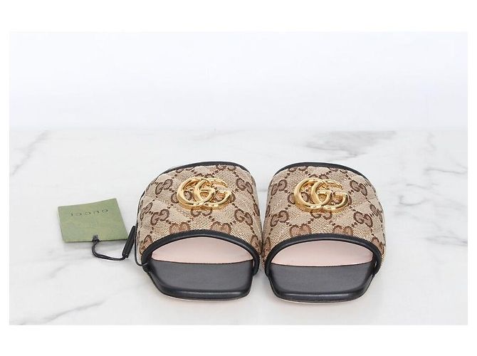 Gucci Sandali Slide Jolly Matelassé Multicolore - vista 6