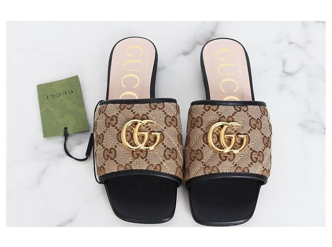 Gucci Sandali Slide Jolly Matelassé Multicolore - vista 7