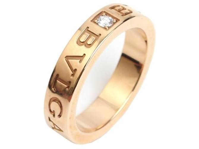 Bulgari Anello bb Rose Gold Rosa - vista 2