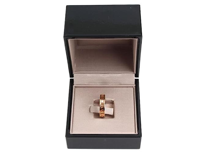 Bulgari Anello bb Rose Gold Rosa - vista 6