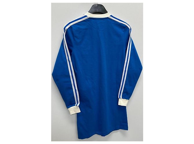 Vestido de jersey de algodón Gucci Adidas Azul - vista 6