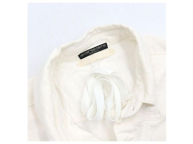 Off White Baumwolljacke für Herren mit weißem Aufdruck - Ansicht 5
