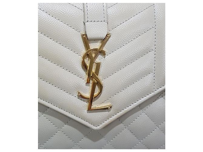 Saint Laurent Borsa a tracolla Monogram Matlassée con catena - vista 3