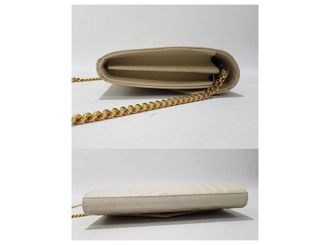 Saint Laurent Borsa a tracolla Monogram Matlassée con catena - vista 5