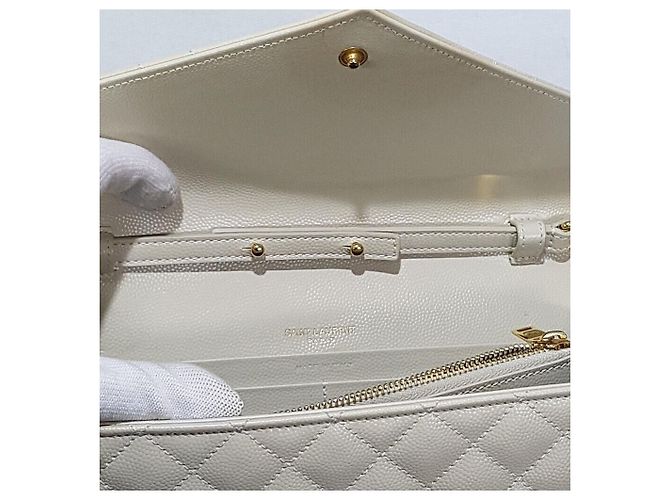 Saint Laurent Borsa a tracolla Monogram Matlassée con catena - vista 7