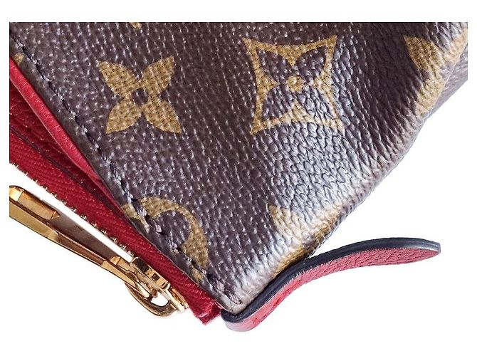 Louis Vuitton Clutch Palace Beauty Case Rosso - vista 4