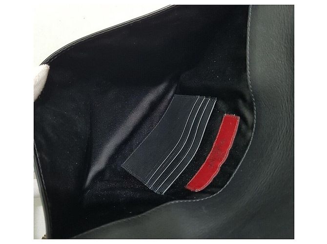 Valentino Clutch Envelope Rockstud Negro - vista 8