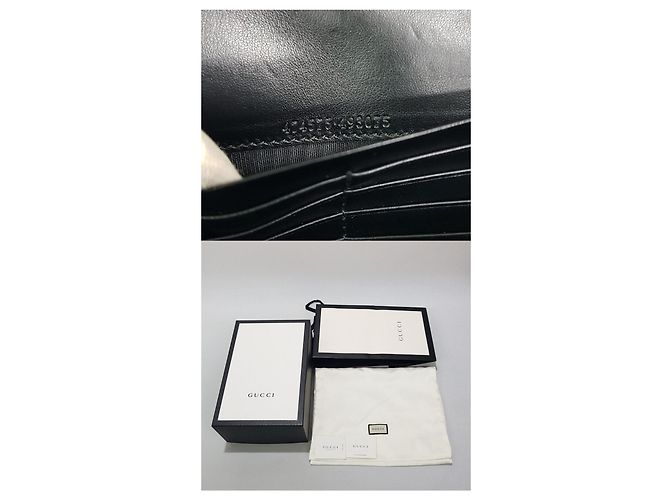 Gucci Mini borsa a catena trapuntata GG Marmont Nero - vista 10