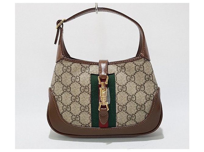 Gucci Borsa Hobo Jackie Mini Marrone - vista 2