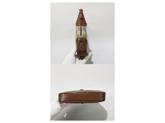 Gucci Borsa Hobo Jackie Mini Marrone - vista 4