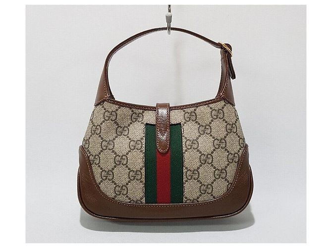 Gucci Borsa Hobo Jackie Mini Marrone - vista 5