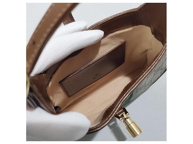 Gucci Borsa Hobo Jackie Mini Marrone - vista 9