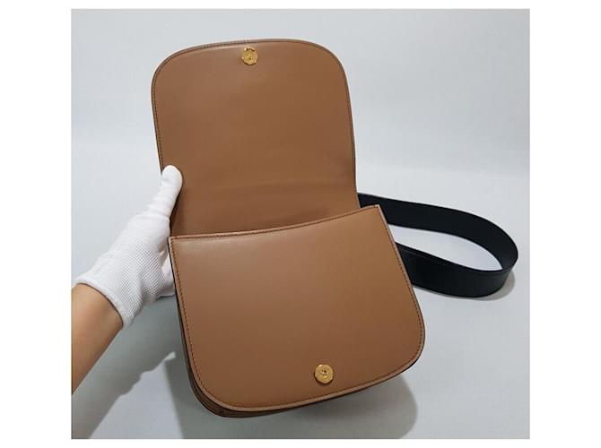 Prada Borsa a tracolla Peony Marrone - vista 8