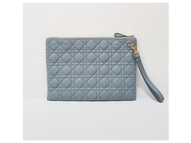 Dior Pochette Caro Large Daily Azul - vista 4