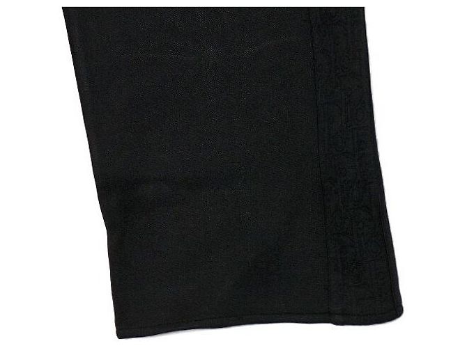 Dior Schwarze Jogginghose aus Baumwollmischung mit Oblique-Muster - Ansicht 3