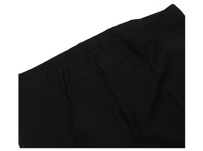 Dior Pantaloni in lino e lana da uomo Nero - vista 5