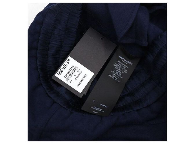 Saint Laurent Pantaloni Jogger in Cotone da Uomo - vista 7