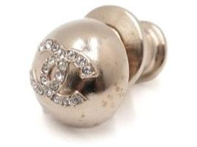 Chanel Set di spille a perno Camellia Gold CC Number Arancione - vista 2