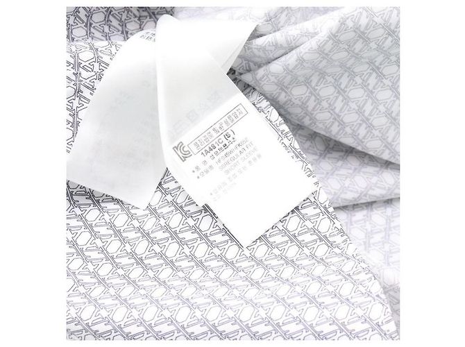 Louis Vuitton Kurzärmeliges Herrenhemd aus Baumwolle Braun - Ansicht 5