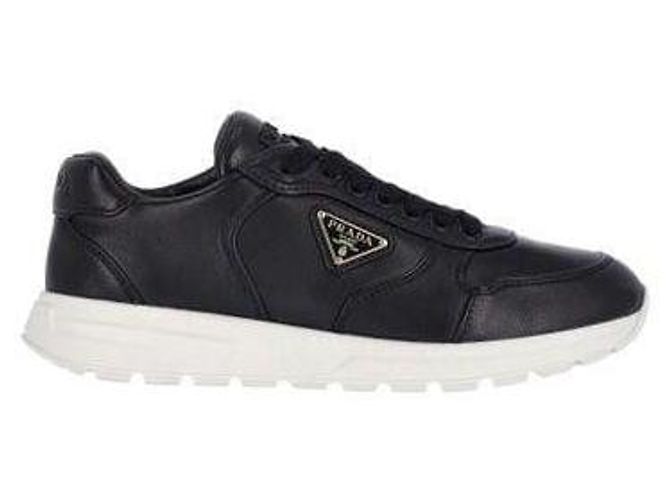 Prada Sneakers basse in pelle nappa Nero - vista 4