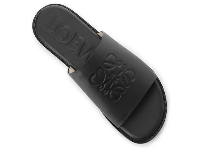 Loewe Ciabatte Flex Anatomic in pelle di vitello morbida - vista 10