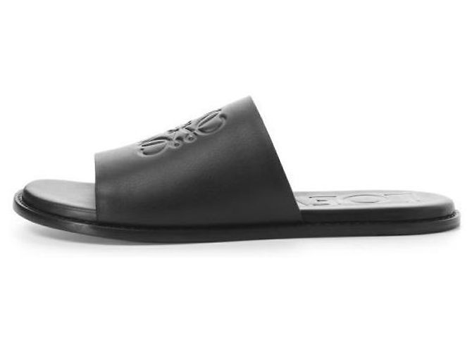 Loewe Ciabatte Flex Anatomic in pelle di vitello morbida - vista 4