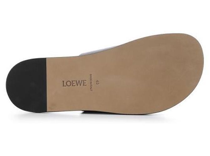 Loewe Ciabatte Flex Anatomic in pelle di vitello morbida - vista 6