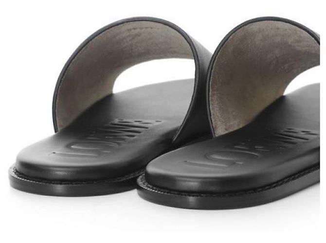 Loewe Ciabatte Flex Anatomic in pelle di vitello morbida - vista 9