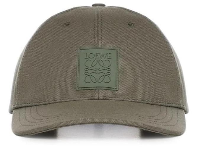 Loewe Patch Cap aus Canvas Braun - Ansicht 3