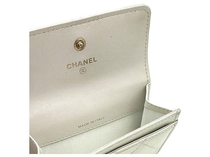 Chanel 19 Chanel Portacarte Bianco - vista 4