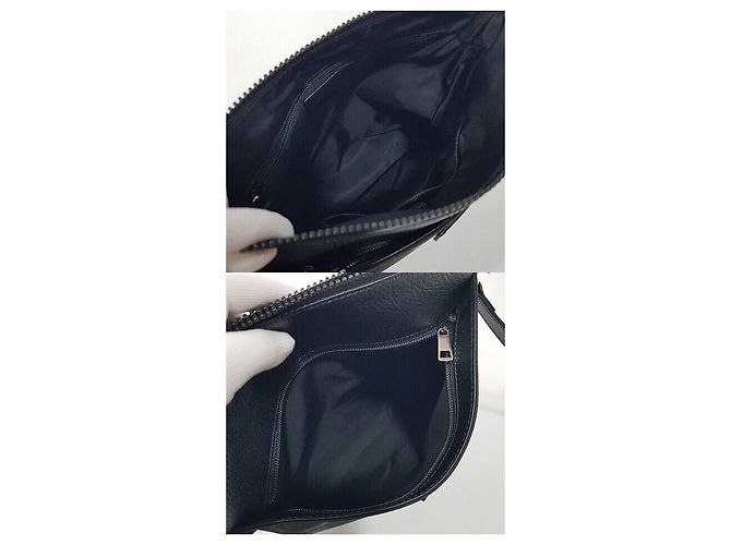 Gucci Borsa a tracolla in nylon Microshima Nero - vista 8