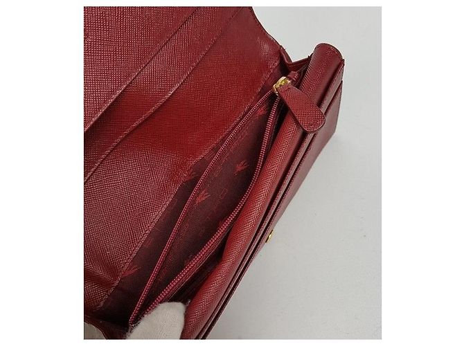 Etro Portafoglio a tre pieghe Paisley da donna Rosso - vista 2